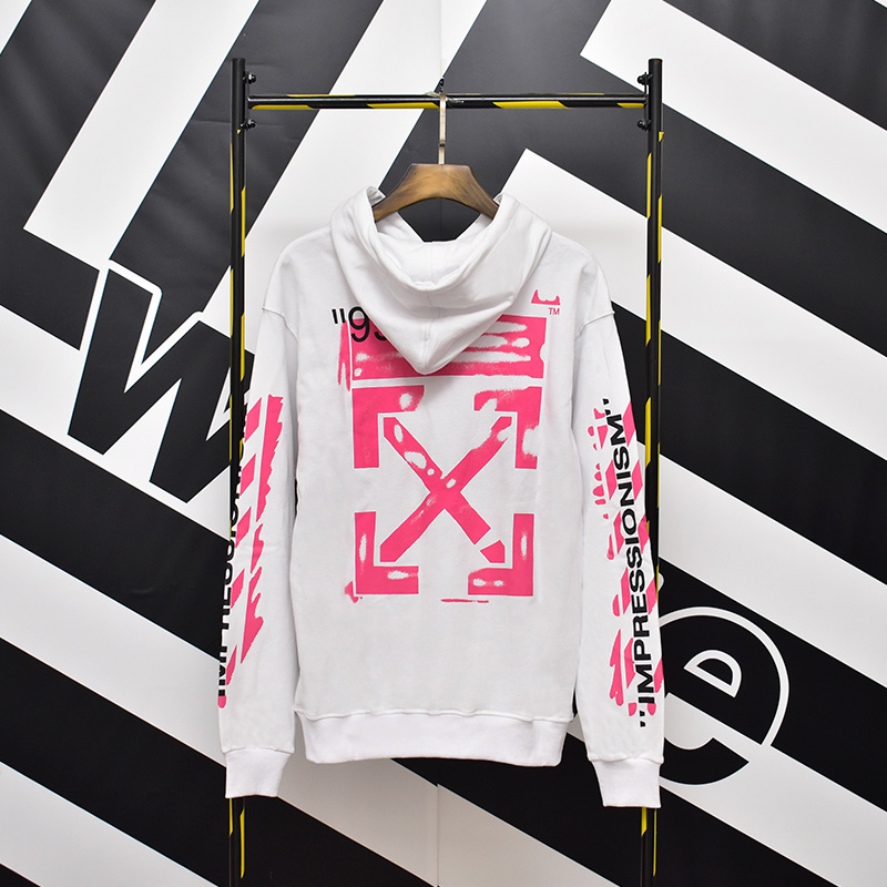 Off-White Terry Fleece Graphic Sweatshirt 812