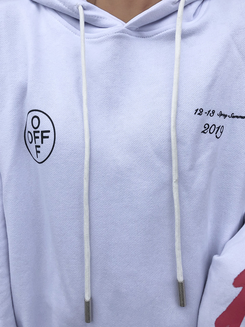 Off-White Terry Fleece Graphic Sweatshirt 812