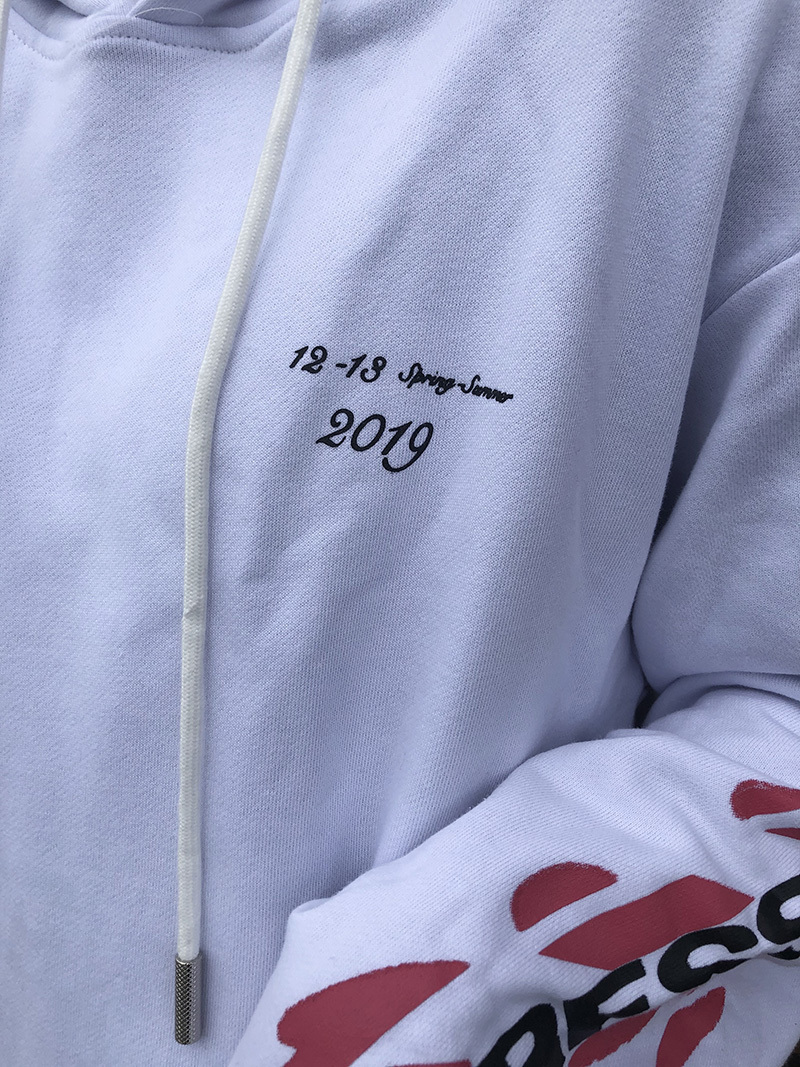 Off-White Terry Fleece Graphic Sweatshirt 812