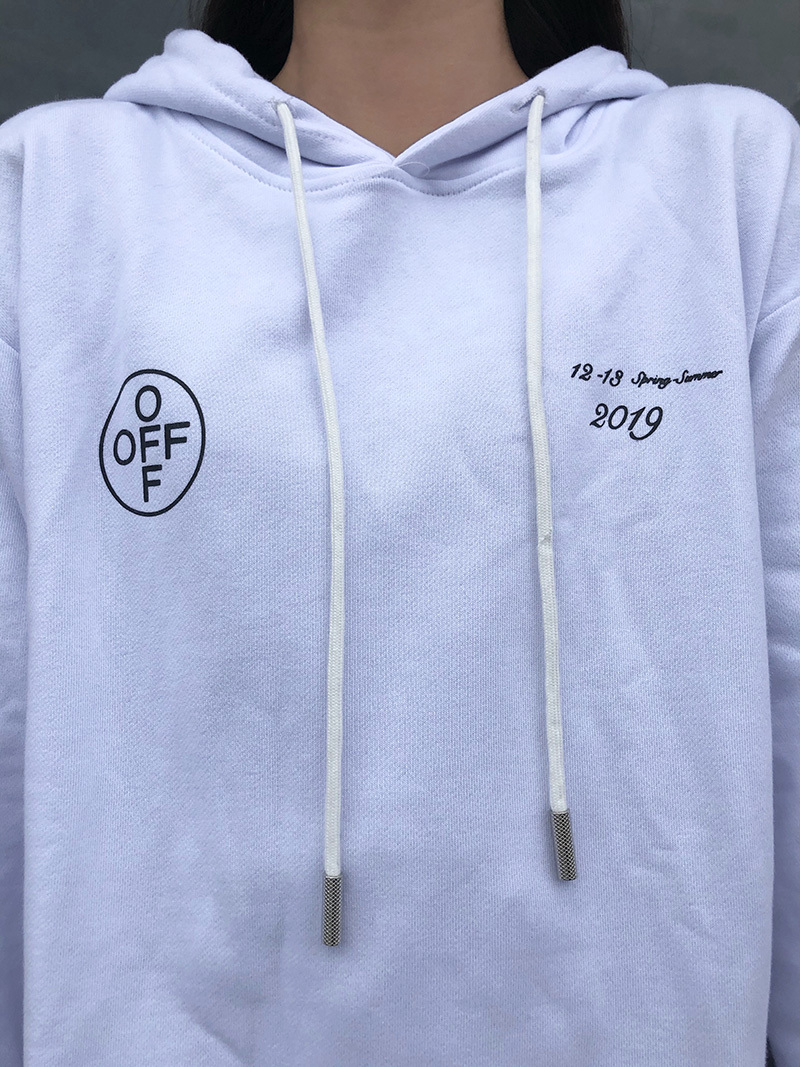 Off-White Terry Fleece Graphic Sweatshirt 812