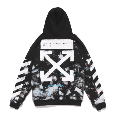 Off-White Terry Fleece Graphic Sweatshirt 815 01