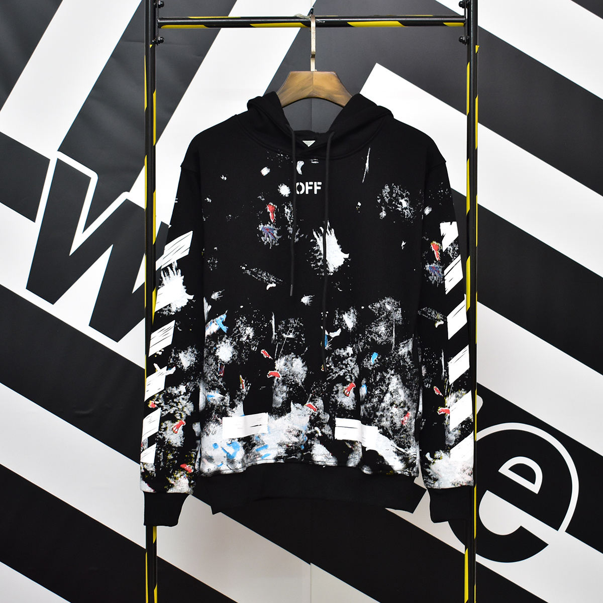 Off-White Terry Fleece Graphic Sweatshirt 815