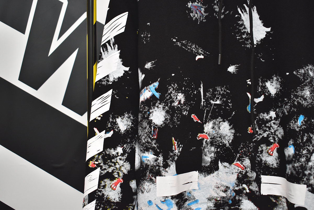 Off-White Terry Fleece Graphic Sweatshirt 815