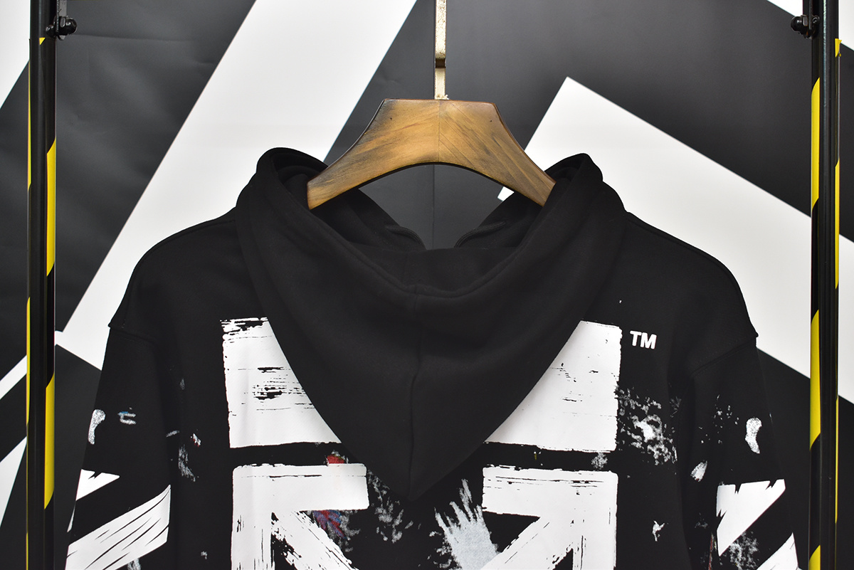 Off-White Terry Fleece Graphic Sweatshirt 815