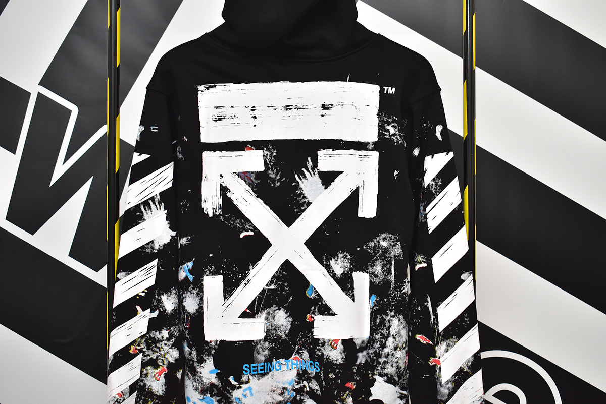 Off-White Terry Fleece Graphic Sweatshirt 815