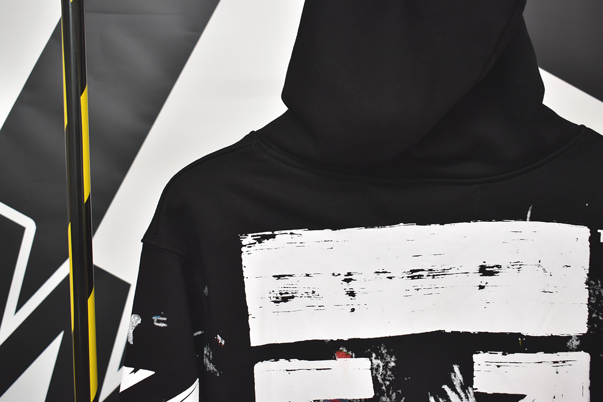 Off-White Terry Fleece Graphic Sweatshirt 815