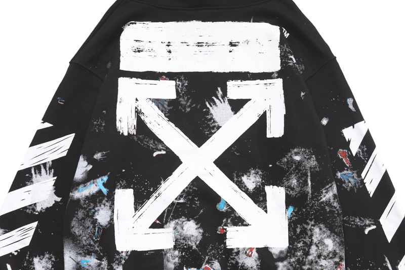 Off-White Terry Fleece Graphic Sweatshirt 815