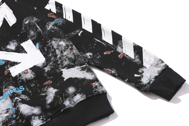 Off-White Terry Fleece Graphic Sweatshirt 815
