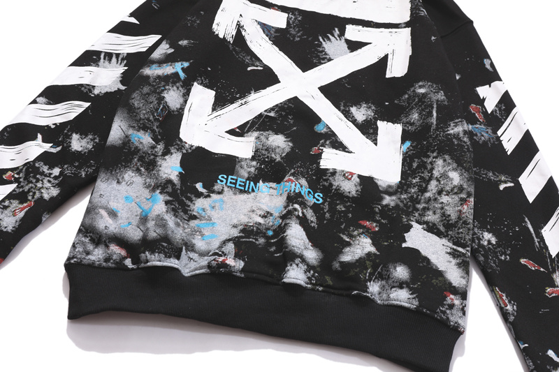 Off-White Terry Fleece Graphic Sweatshirt 815