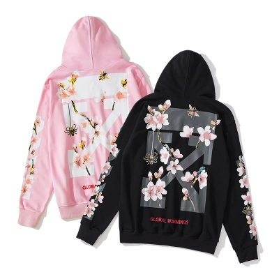 Off-White Terry Fleece Graphic Sweatshirt 816 01
