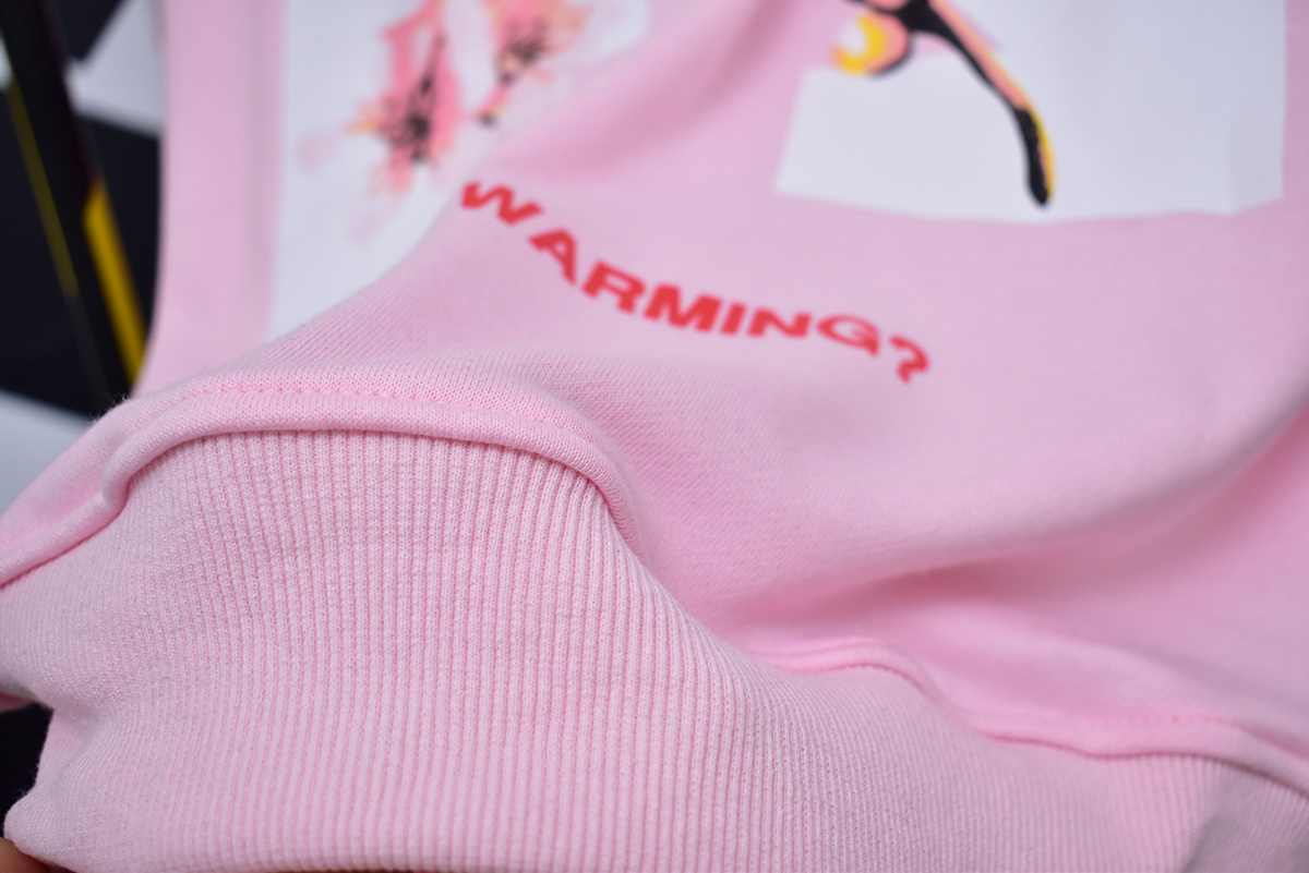 Off-White Terry Fleece Graphic Sweatshirt 816
