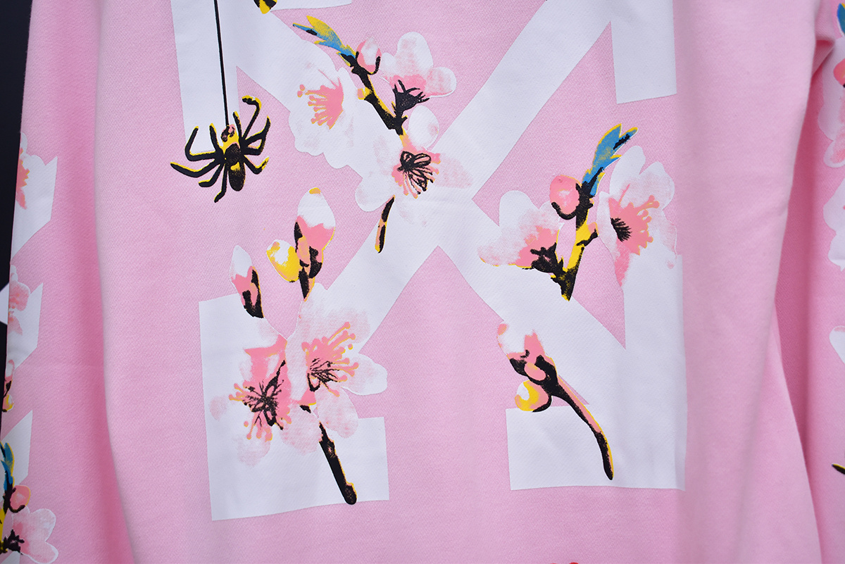Off-White Terry Fleece Graphic Sweatshirt 816