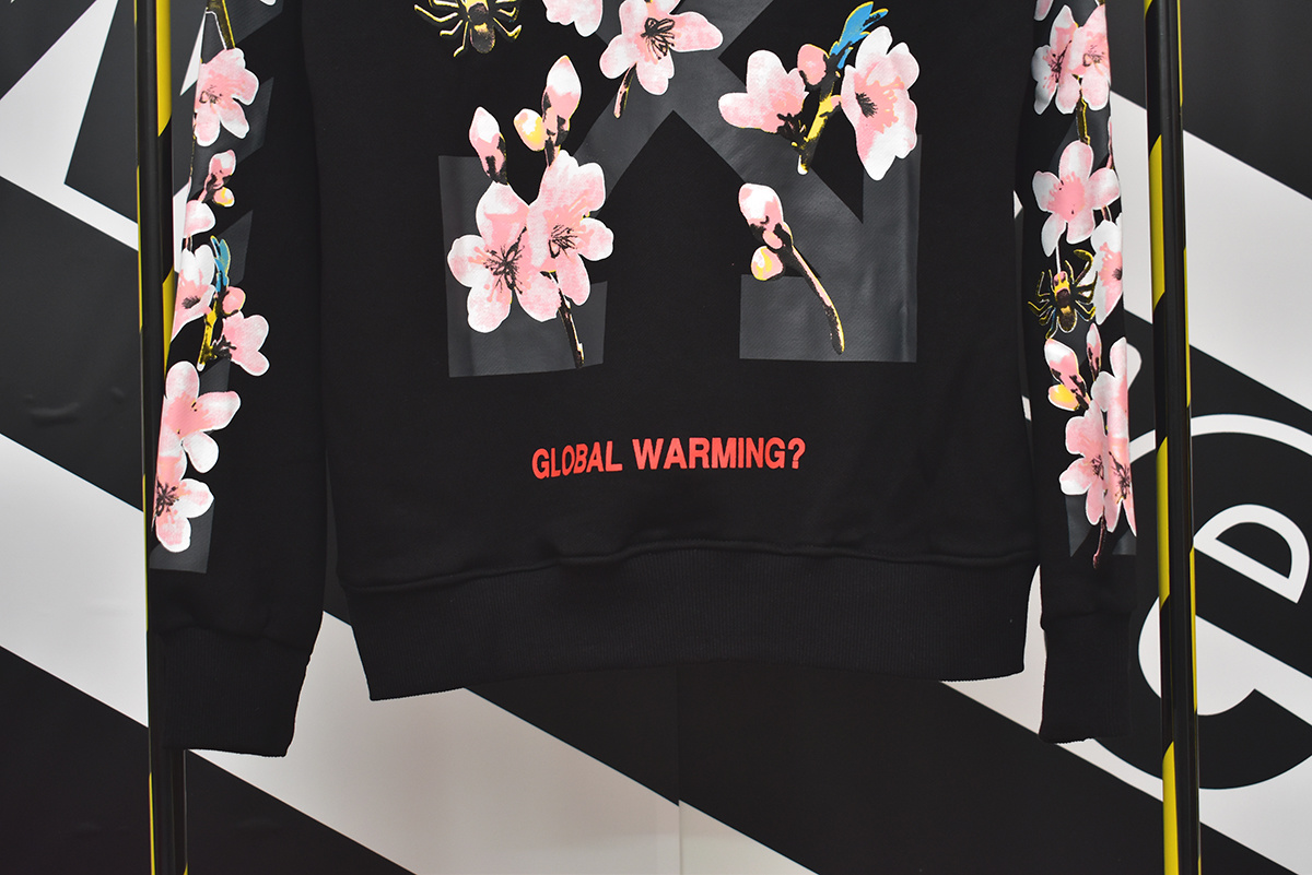 Off-White Terry Fleece Graphic Sweatshirt 816