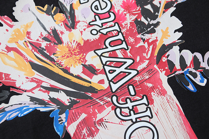 Off-White Vase Floral Heavyweight T-Shirt 1361