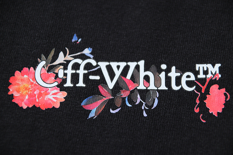 Off-White Vase Floral Heavyweight T-Shirt 1361