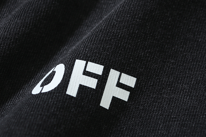 Off-White Watercolor Religious Oil Painting Letter Washed Heavyweight T-Shirt White H120 1162