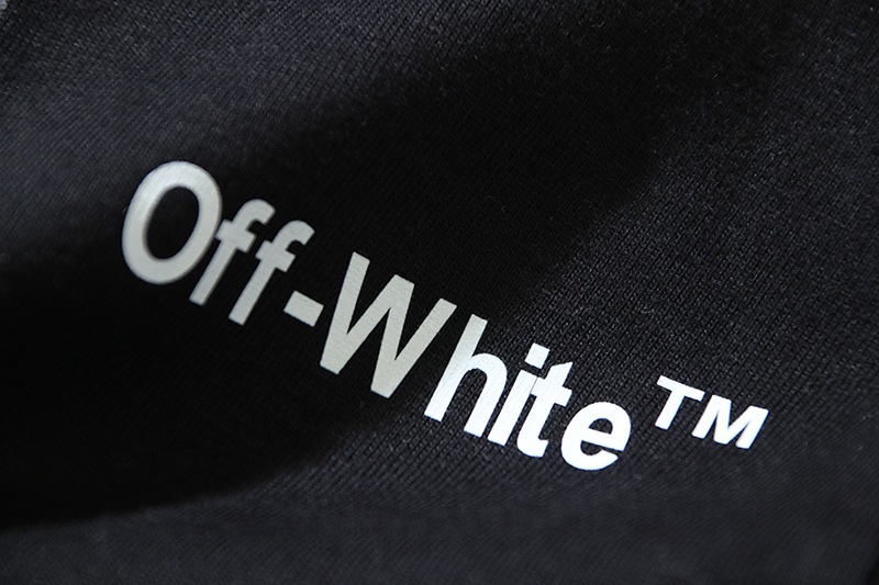 Off-White Wave Diagonal Stripe Heavyweight T-Shirt H100 171