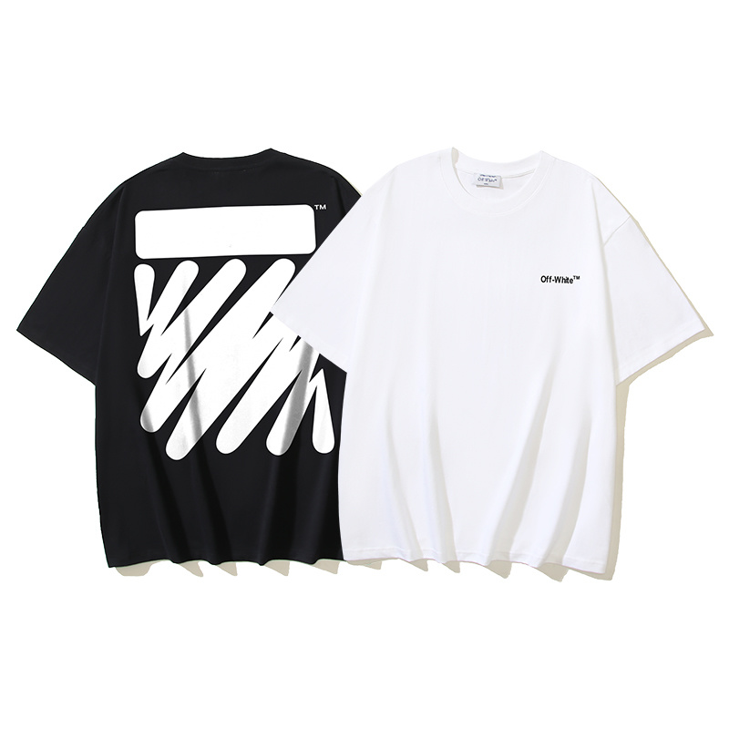 Off-White Wave Stripe Heavyweight T-Shirt H100 1189