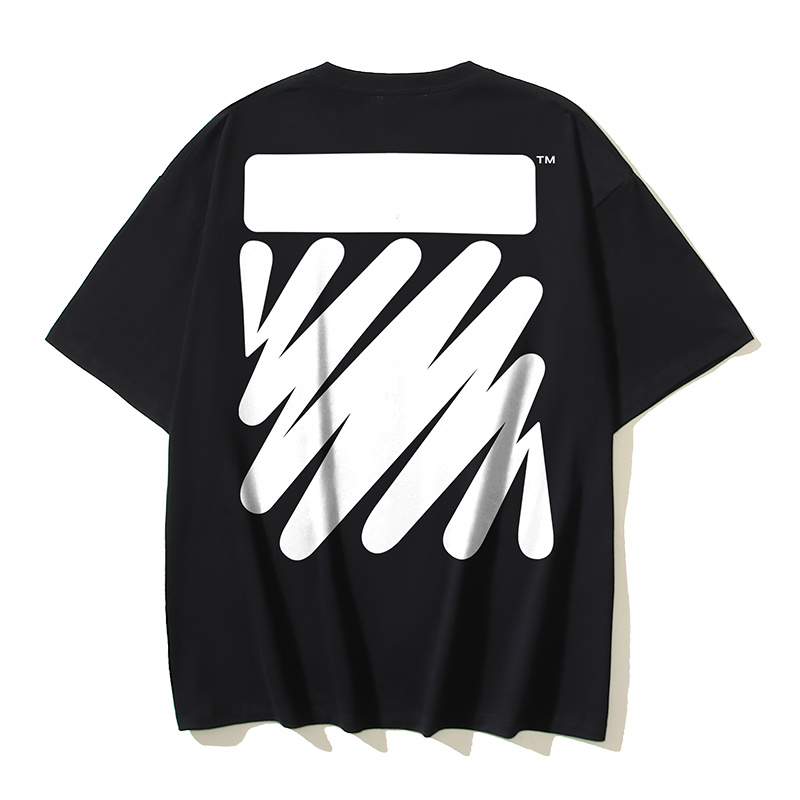 Off-White Wave Stripe Heavyweight T-Shirt H100 1189