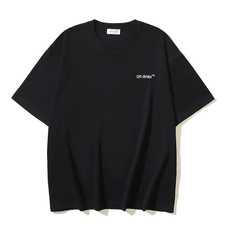 Off-White Wave Stripe Heavyweight T-Shirt H100 1189
