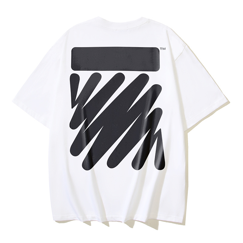 Off-White Wave Stripe Heavyweight T-Shirt H100 1189