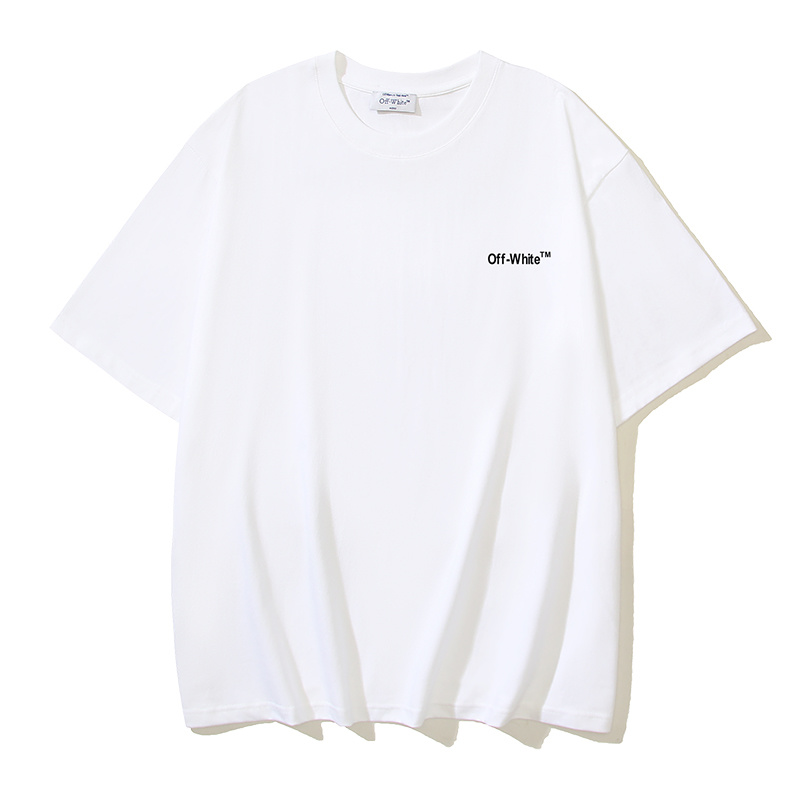 Off-White Wave Stripe Heavyweight T-Shirt H100 1189