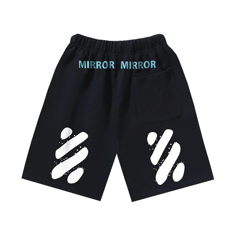 Off-White Yellow Label Stripe Heavyweight Shorts 1209