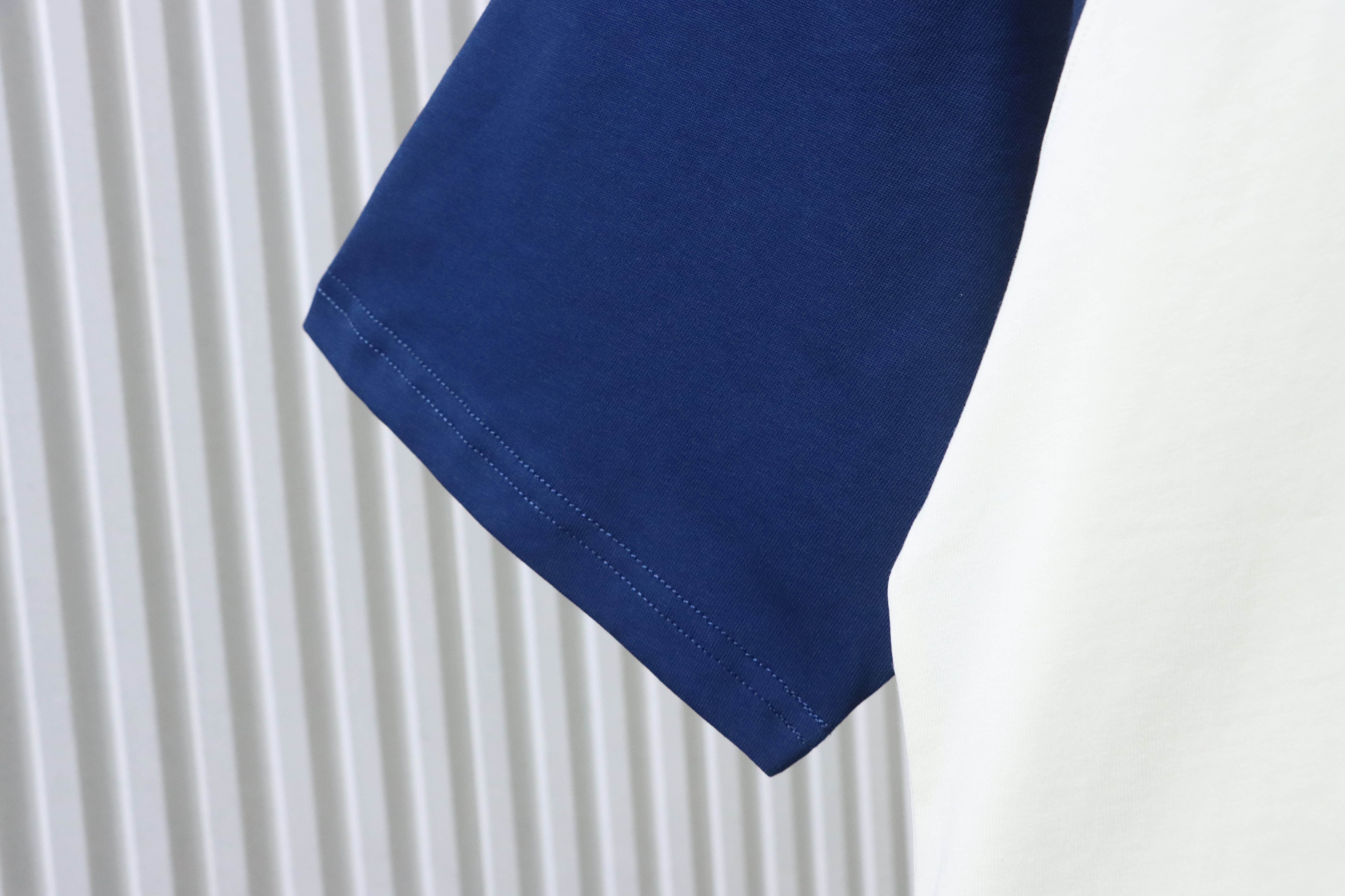 Amiri 26SS Colorblock Raglan Blue T-Shirt h150