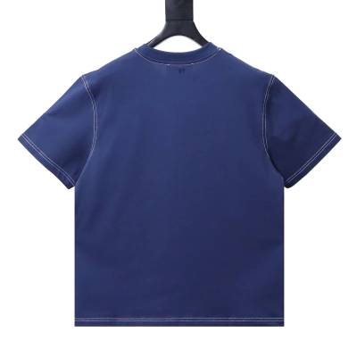 Amiri 26SS Contrast Stitch Heart T-Shirt h150 02