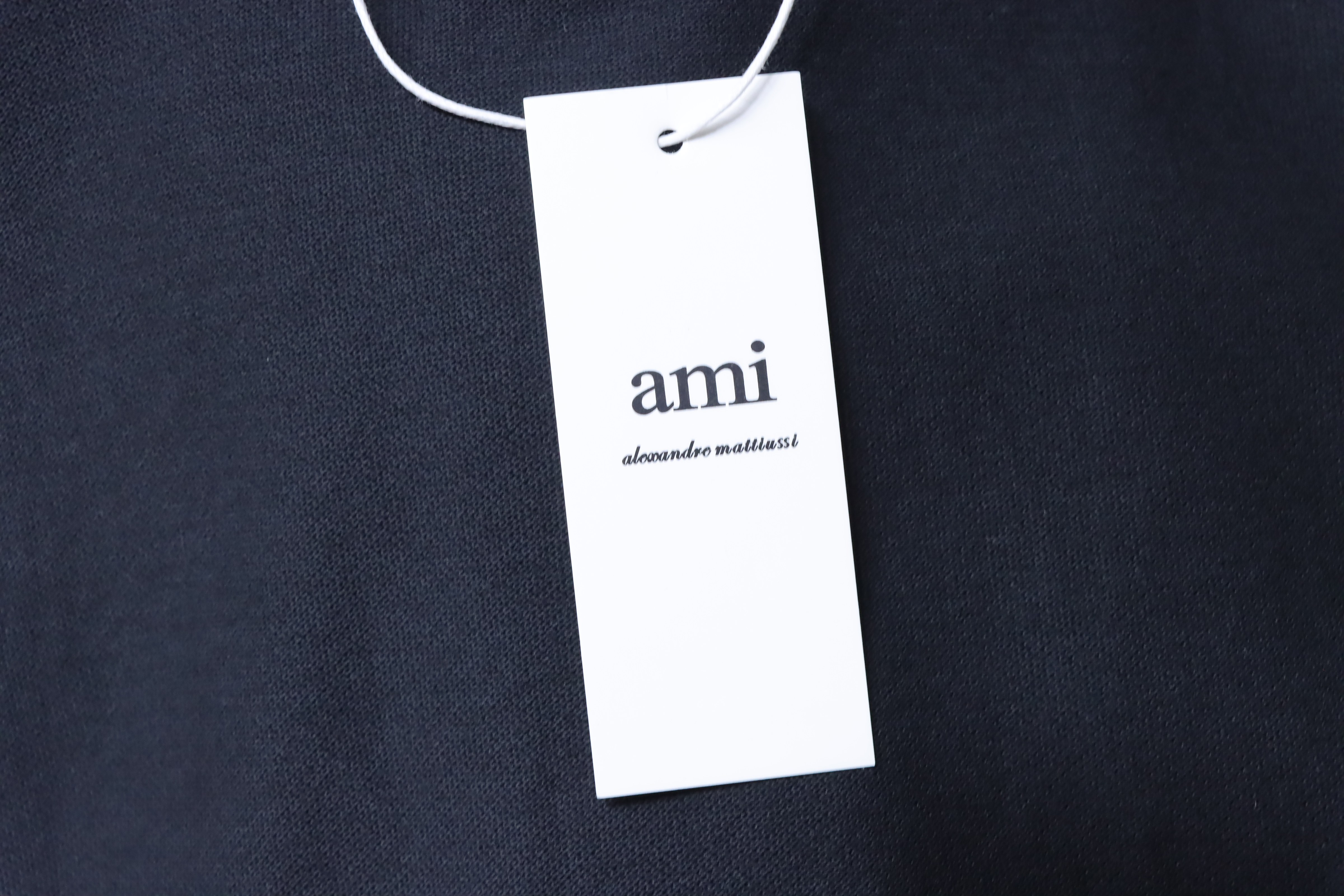 Amiri Classic Heart Embroidered Black Polo Shirt h170