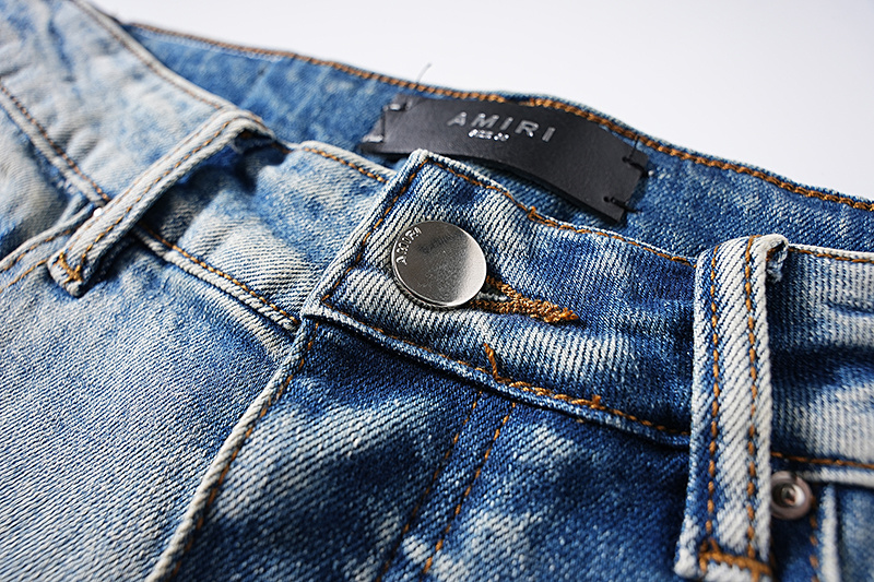 Amiri Distressed Light Blue Jeans H200 AM316