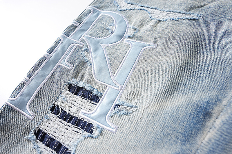 Amiri Distressed Light Blue Jeans H200 AM316