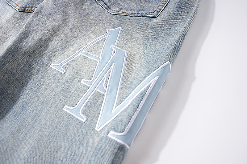 Amiri Distressed Light Blue Jeans H200 AM316