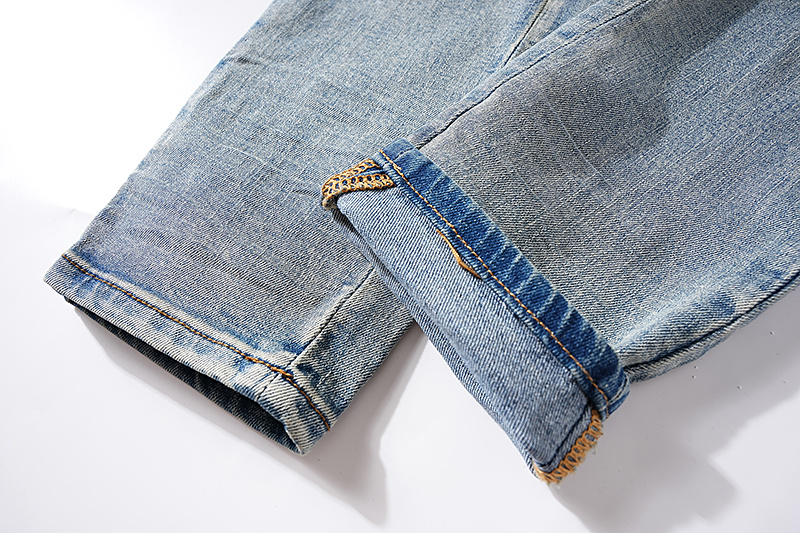 Amiri Distressed Light Blue Jeans H200 AM316
