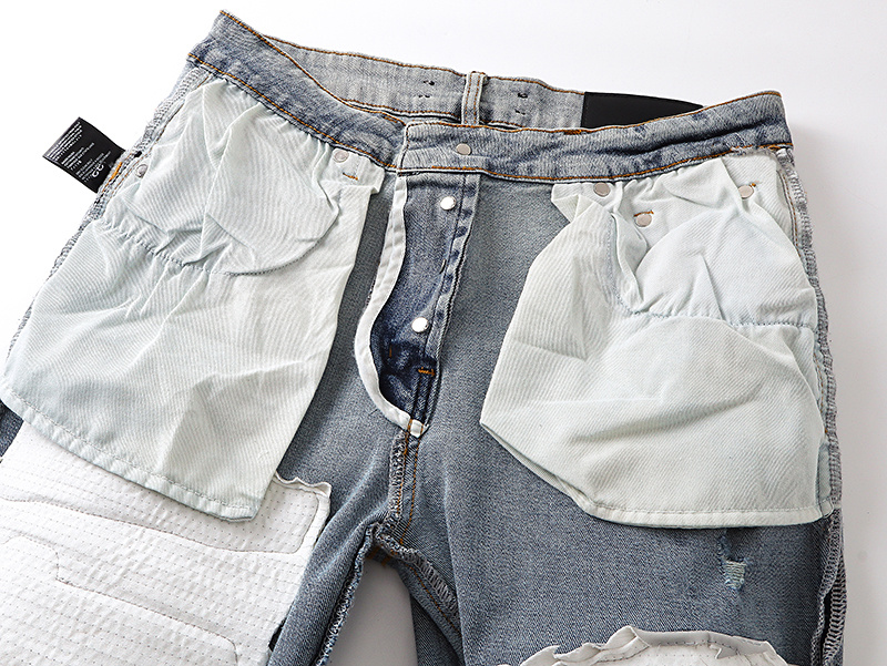 Amiri Distressed Light Blue Jeans H200 AM336