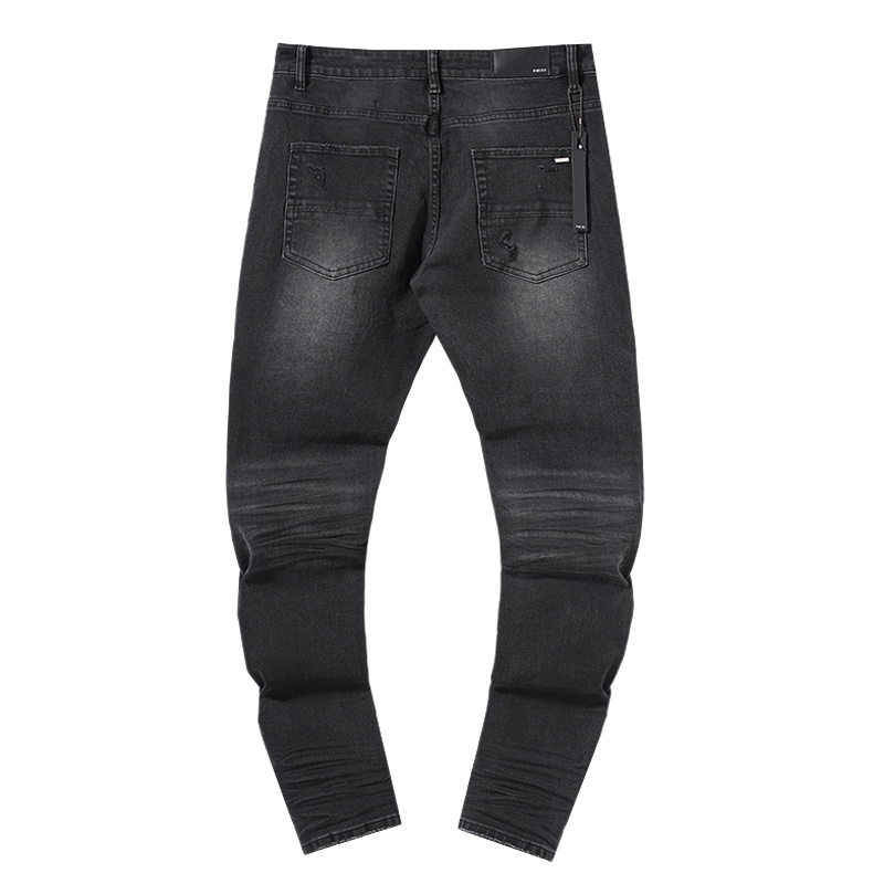 Amiri Distressed Slim Fit Gray Jeans H200 AM325