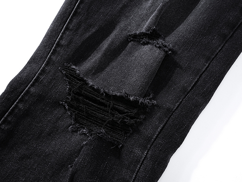 Amiri Distressed Slim Fit Gray Jeans H200 AM325