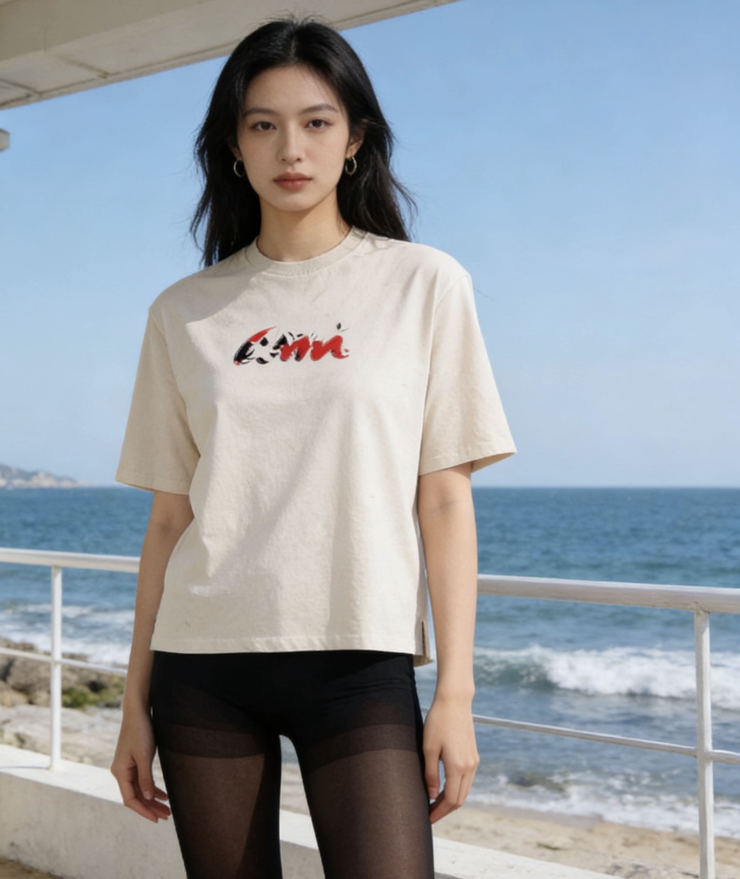 Amiri Floral Graphic T-Shirt h180