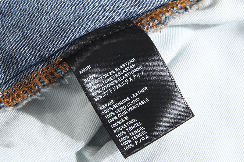 Amiri Knee Patch Light Blue Jeans H200 AM304