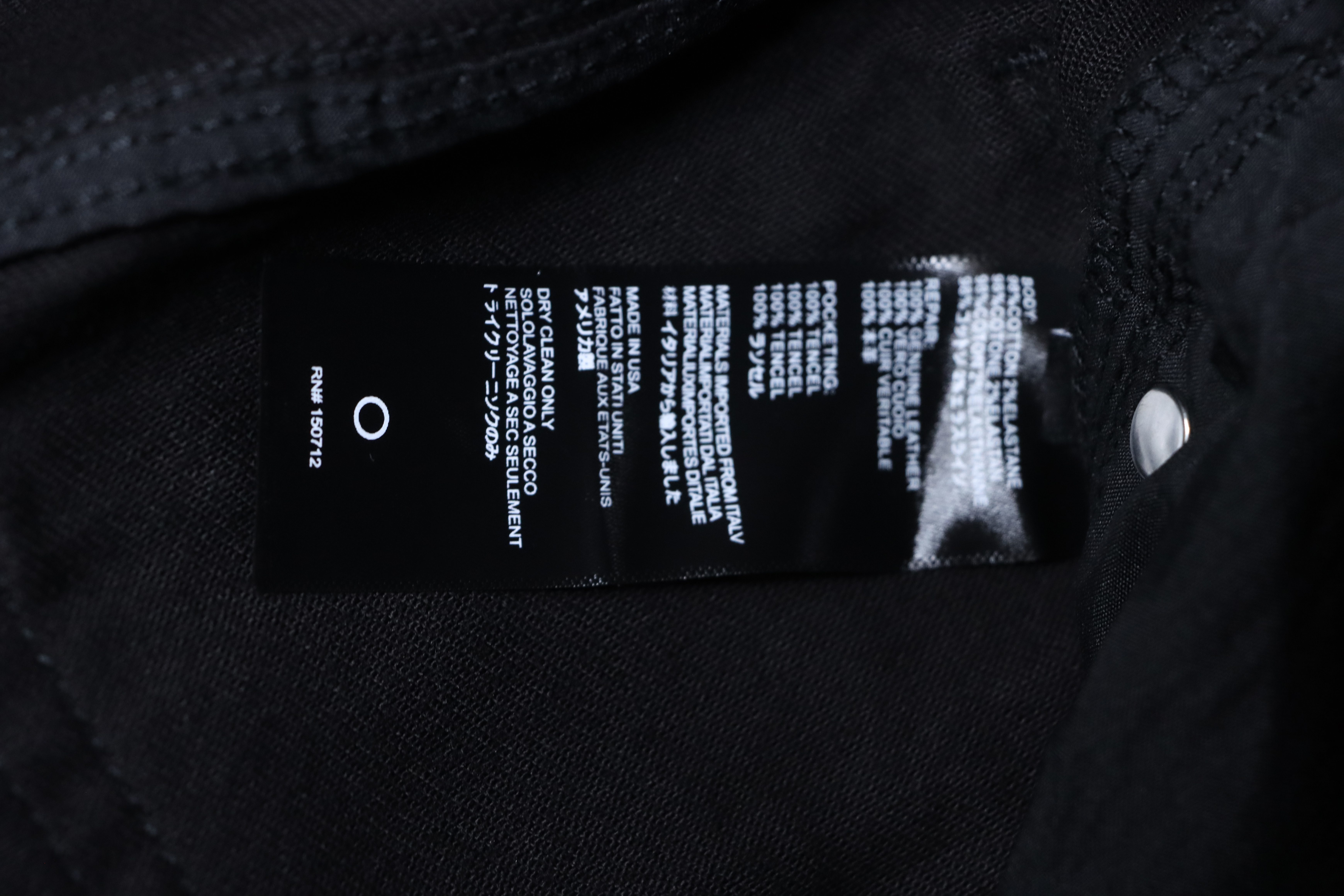 Amiri Knife Cut Distressed Jeans Black H200 AM601