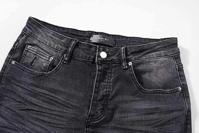 Amiri Logo Patch Light Blue Jeans H200 AM321