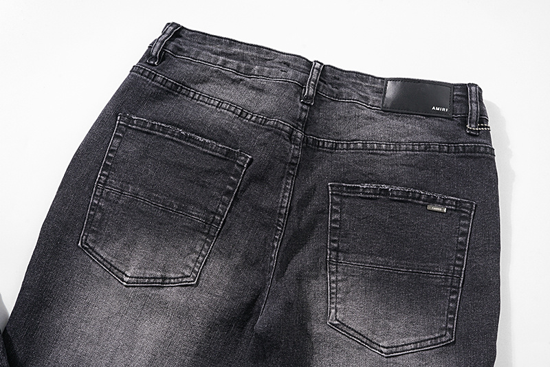 Amiri Logo Patch Light Blue Jeans H200 AM321