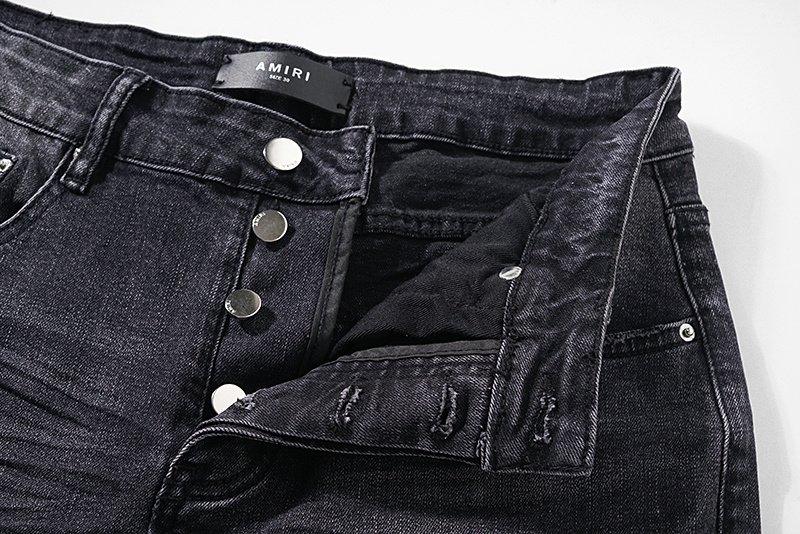 Amiri Logo Patch Light Blue Jeans H200 AM321