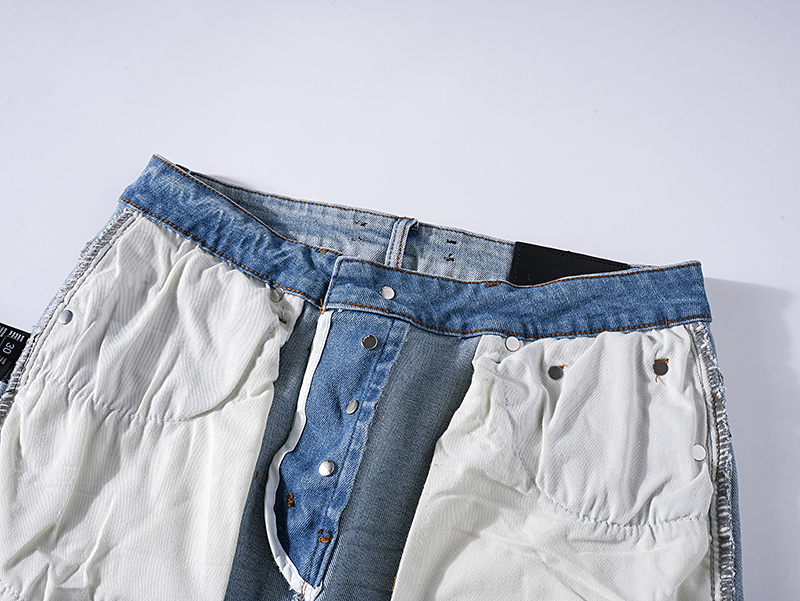 Amiri Logo Patch Light Blue Jeans H200 AM324