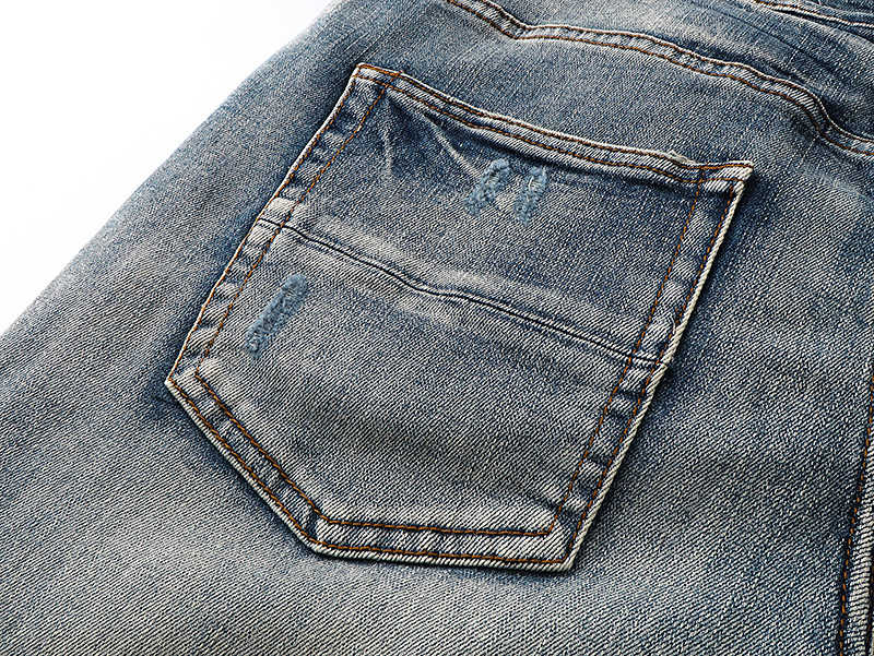 Amiri Logo Patch Light Blue Jeans H200 AM340