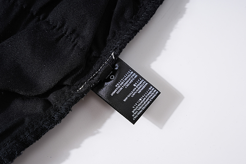 Amiri Moto Distressed Black Jeans H200 AM313
