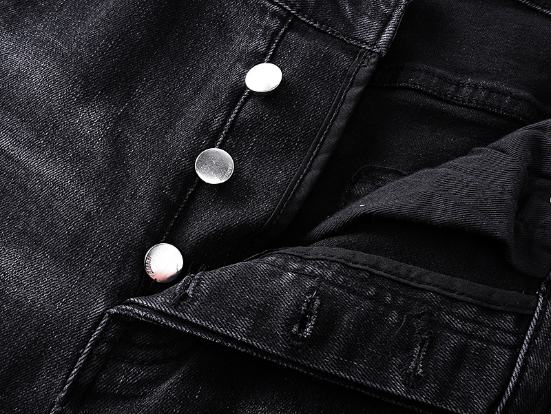 Amiri Paint Splatter Black Jeans H200 AM345
