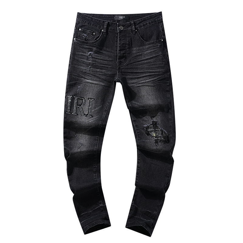 Amiri Slim Fit Black Jeans H200 AM310