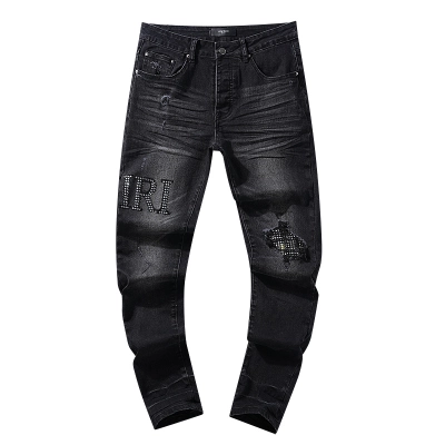 Amiri Slim Fit Black Jeans H200 AM310 02