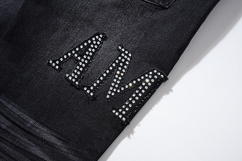 Amiri Slim Fit Black Jeans H200 AM310